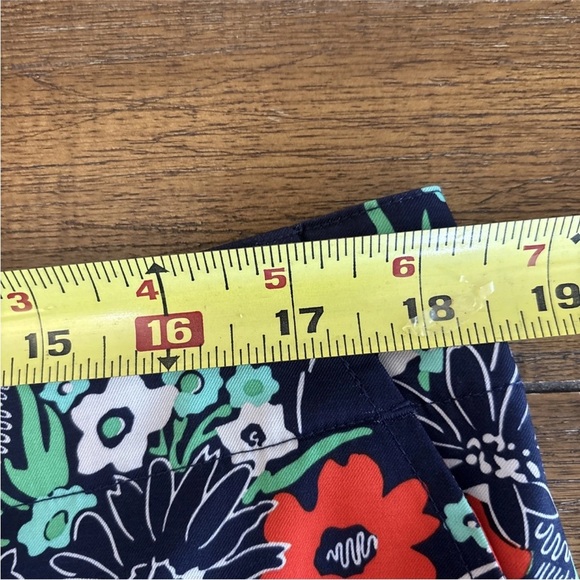 Lady Hagen Skort Size 14 Short Blue Floral Pockets Golf Tennis - Picture 4 of 13